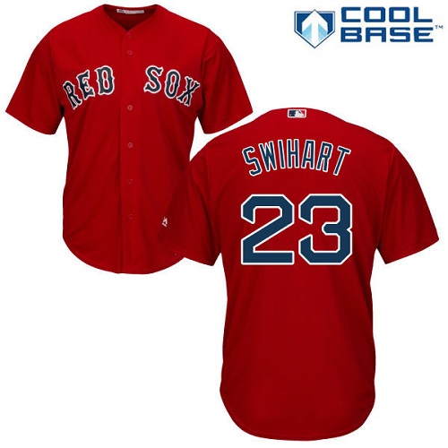 Boston Red Sox #23 Blake Swihart Red Cool Base Stitched Youth Jersey Youth