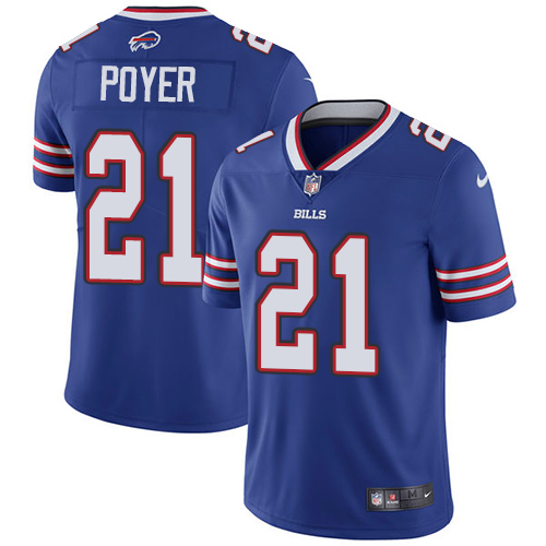 Buffalo Bills #21 Jordan Poyer Royal Blue Team Color Men's Stitched Vapor Untouchable Limited Jersey Men's
