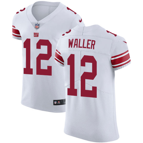 Giants #12 Darren Waller White Men's Stitched Vapor Untouchable Elite Jersey