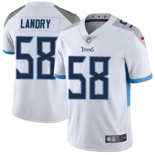 Tennessee Titans #58 Harold Landry White Youth Stitched Vapor Untouchable Limited Jersey Youth
