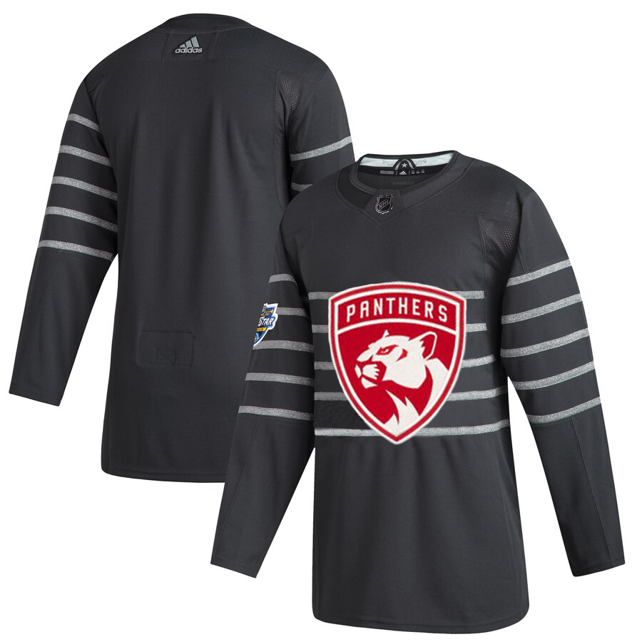 Men's Florida Panthers Adidas Gray 2020 All-Star Game Authentic Jersey