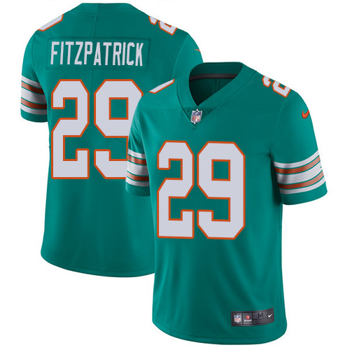 Miami Dolphins #29 Minkah Fitzpatrick Aqua Green Alternate Youth Stitched Vapor Untouchable Limited Jersey Youth