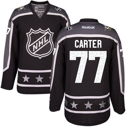 Los Angeles Kings #77 Jeff Carter Black 2017 All-Star Pacific Division Stitched Youth Jersey Youth