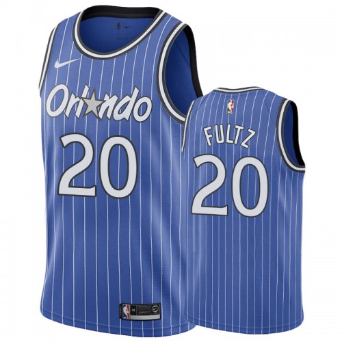 Orlando Magic #20 Markelle Fultz 2018-19 Hardwood Classic Blue Jersey Mens