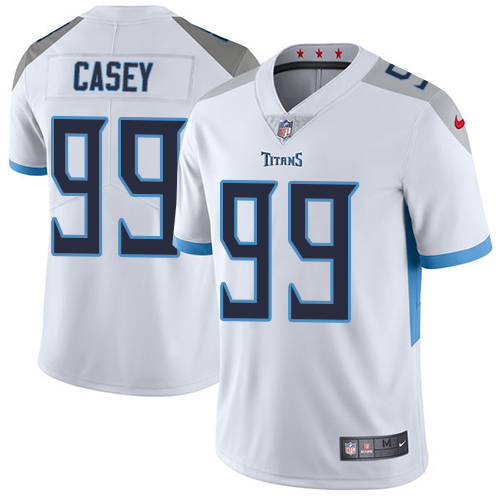 Tennessee Titans #99 Jurrell Casey White Men's Stitched Vapor Untouchable Limited Jersey Men's