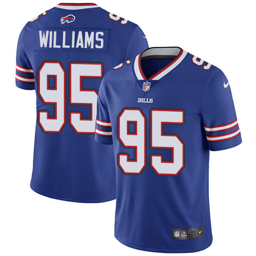 Buffalo Bills #95 Kyle Williams Royal Blue Team Color Youth Stitched Vapor Untouchable Limited Jersey Youth
