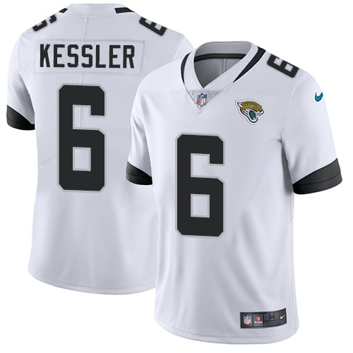 Jacksonville Jaguars #6 Cody Kessler White Men's Stitched Vapor Untouchable Limited Jersey Men's
