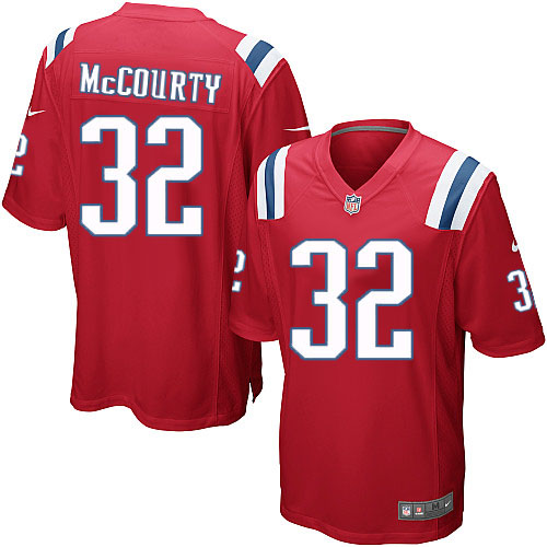 Patriots #32 Devin McCourty Red Alternate Youth Stitched Elite Jersey
