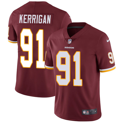 Washington Commanders #91 Ryan Kerrigan Burgundy Red Team Color Youth Stitched Vapor Untouchable Limited Jersey Youth