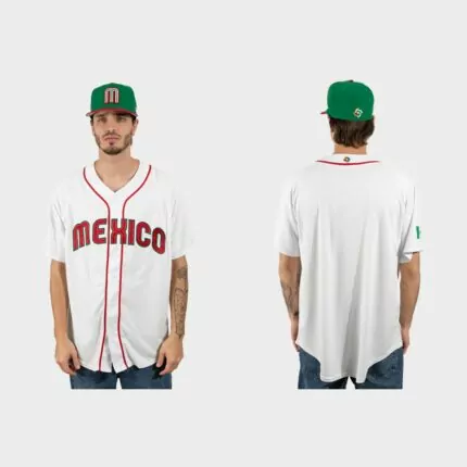 Mexico Baseball 2023 World Baseball Classic Jersey – White