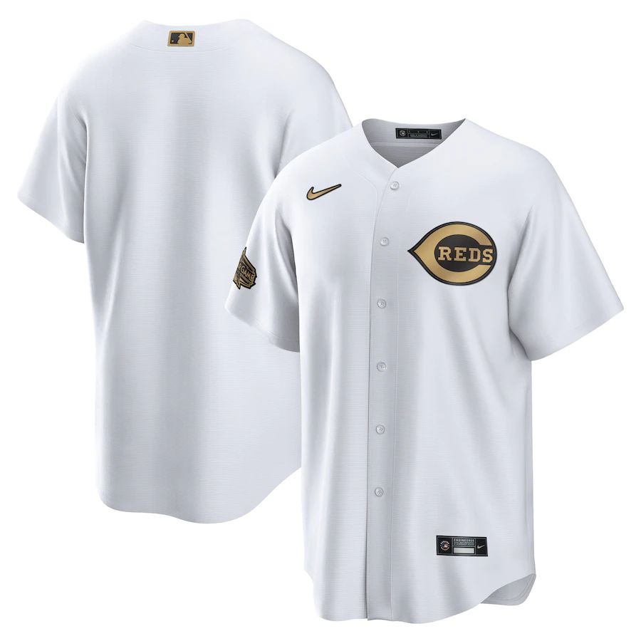 Cincinnati Reds Blank Men's White 2022 All-Star Game Replica Jersey