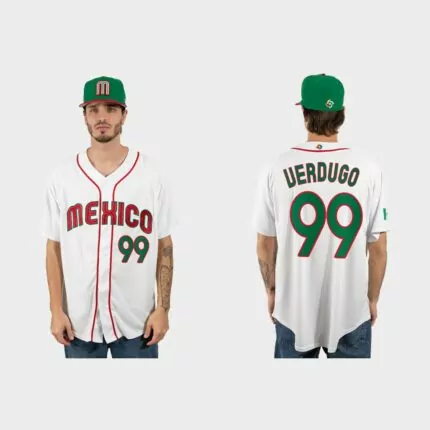 Alex Verdugo Mexico Baseball 2023 World Baseball Classic Jersey – White