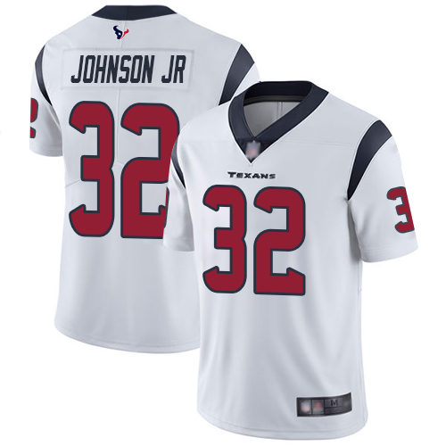 Houston Texans #32 Lonnie Johnson Jr. White Men's Stitched Vapor Untouchable Limited Jersey Men's