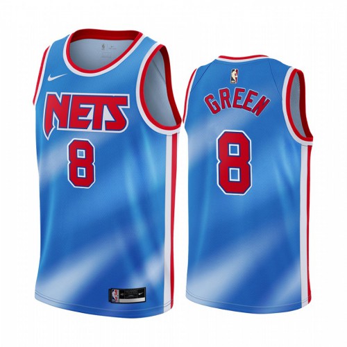 Brooklyn Nets #8 Jeff Green Blue Womens Swingman Classic Edition Jersey Womens
