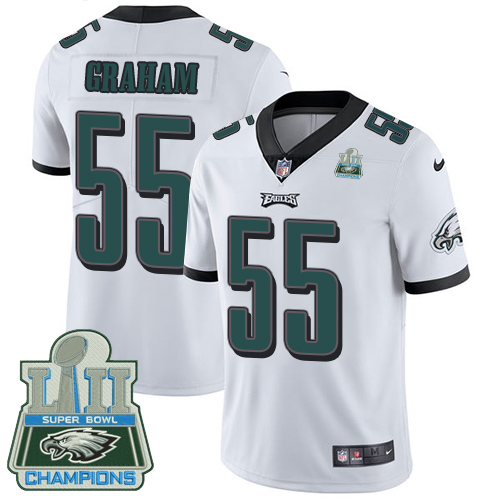 Eagles #55 Brandon Graham White Super Bowl LII Champions Men's Stitched Vapor Untouchable Limited Jersey