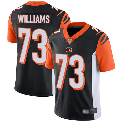 Cincinnati Bengals #73 Jonah Williams Black Team Color Youth Stitched Vapor Untouchable Limited Jersey Youth