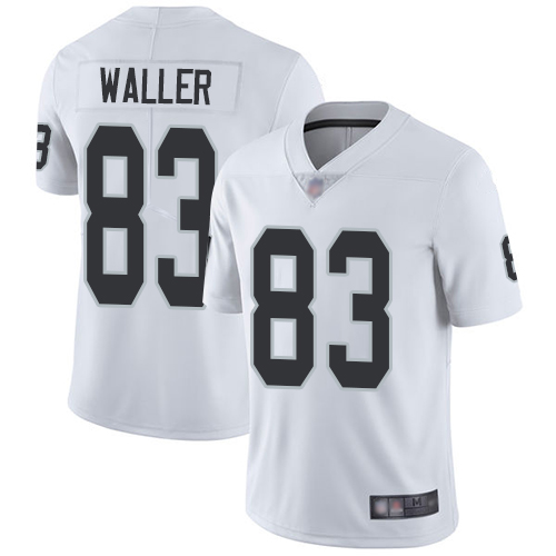 Raiders #83 Darren Waller White Men's Stitched Vapor Untouchable Limited Jersey