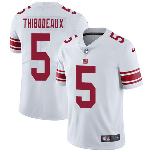 Giants #5 Kayvon Thibodeaux White Men's Stitched Vapor Untouchable Limited Jersey