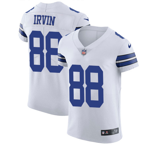 Cowboys #88 Michael Irvin White Men's Stitched Vapor Untouchable Elite Jersey
