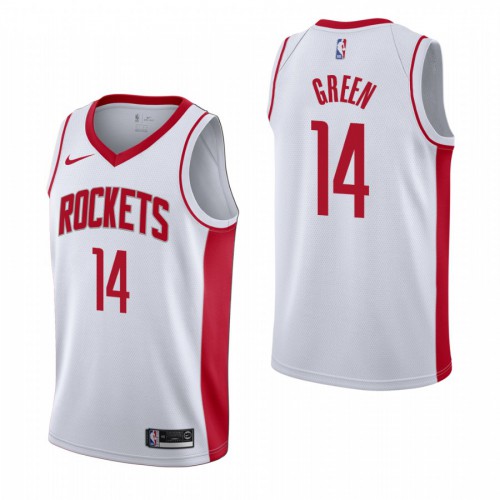 Houston Houston Rockets #14 Gerald Green Mens 2019-20 Association Edition White Stitched Jersey Mens
