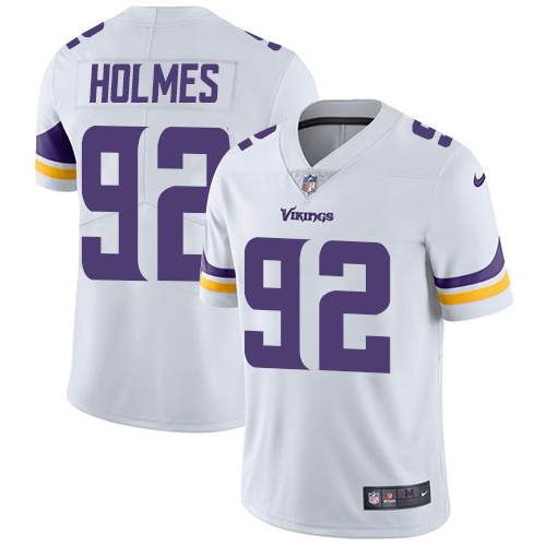 Minnesota Vikings #92 Jalyn Holmes White Men's Stitched Vapor Untouchable Limited Jersey Men's