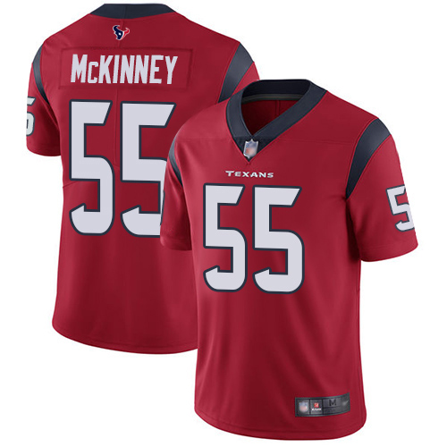 Houston Texans #55 Benardrick McKinney Red Alternate Youth Stitched Vapor Untouchable Limited Jersey Youth