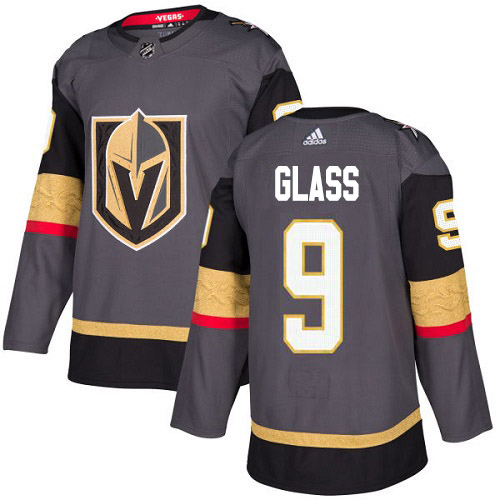 Adidas Golden Vegas Golden Knights #9 Cody Glass Grey Home Authentic Stitched Youth Jersey Youth