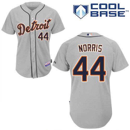 Detroit Tigers #44 Daniel Norris Grey Cool Base Stitched Jersey Men's