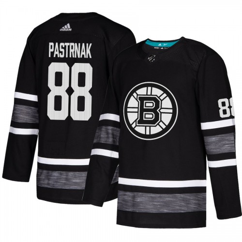 Adidas Boston Bruins #88 David Pastrnak Black Authentic 2019 All-Star Youth Stitched Jersey Youth