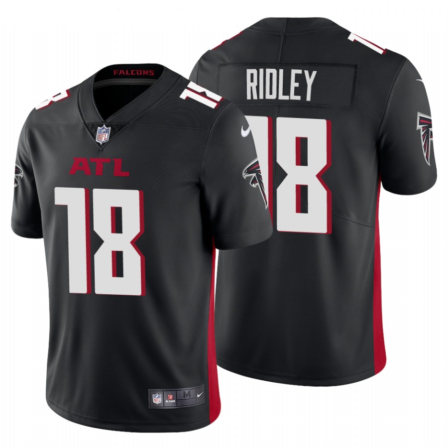Youth Atlanta Falcons #18 Calvin Ridley Black 2020 Vapor Untouchable Limited Jersey