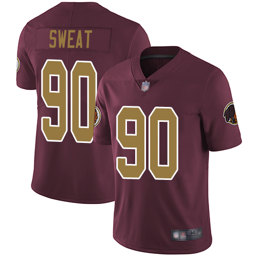 Washington Commanders #90 Montez Sweat Burgundy Red Alternate Youth Stitched Vapor Untouchable Limited Jersey Youth