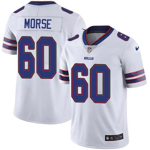 Buffalo Bills #60 Mitch Morse White Youth Stitched Vapor Untouchable Limited Jersey Youth
