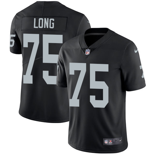 Las Vegas Raiders #75 Howie Long Black Team Color Youth Stitched Vapor Untouchable Limited Jersey Youth