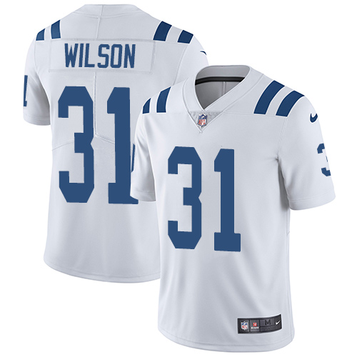 Indianapolis Colts #31 Quincy Wilson White Youth Stitched Vapor Untouchable Limited Jersey Youth