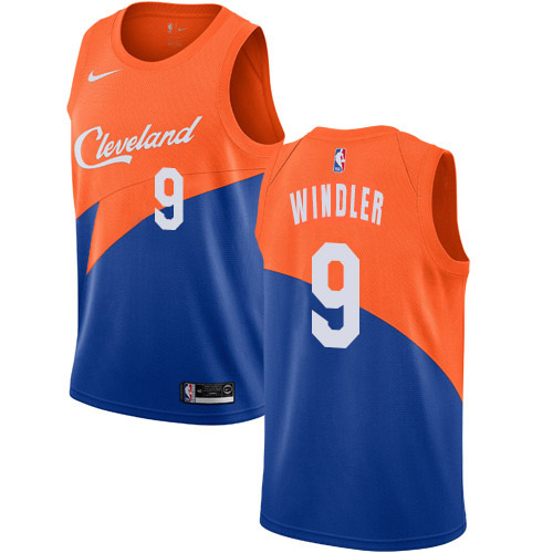 Cleveland Cavaliers #9 Dylan Windler Blue Swingman City Edition 2018/19 Jersey Mens