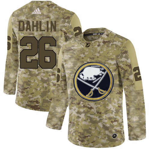 Adidas Buffalo Sabres #26 Rasmus Dahlin Camo Authentic Stitched Jersey Men's