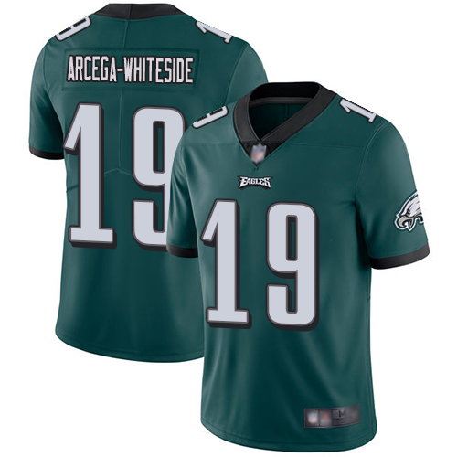 Philadelphia Eagles #19 JJ Arcega-Whiteside Midnight Green Team Color Youth Stitched Vapor Untouchable Limited Jersey Youth