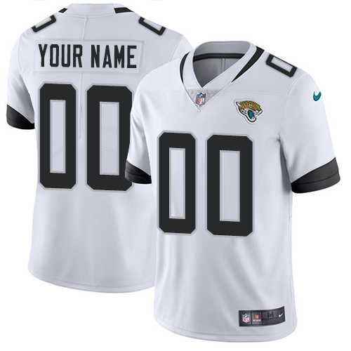 Jacksonville Jaguars Customized White Stitched Vapor Untouchable Limited Youth Jersey