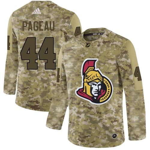 Adidas Ottawa Senators #44 Jean-Gabriel Pageau Camo Authentic Stitched Jersey Men's
