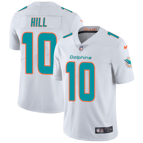 Dolphins #10 Tyreek Hill White Youth Stitched Vapor Untouchable Limited Jersey