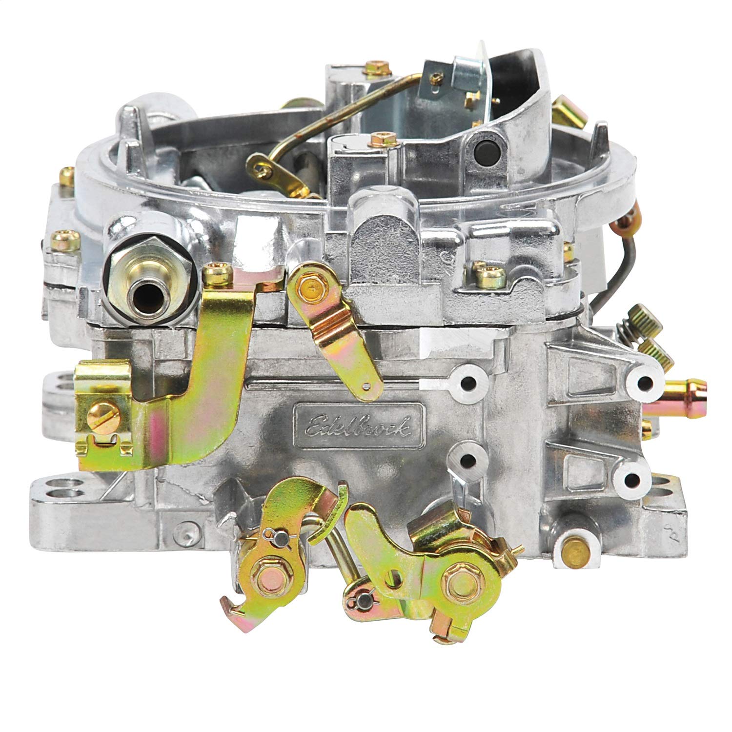 testEdelbrock 1405 Performer 600 CFM Square Bore 4-Barrel Air Valve Secondary Manual Choke New Carburetor
