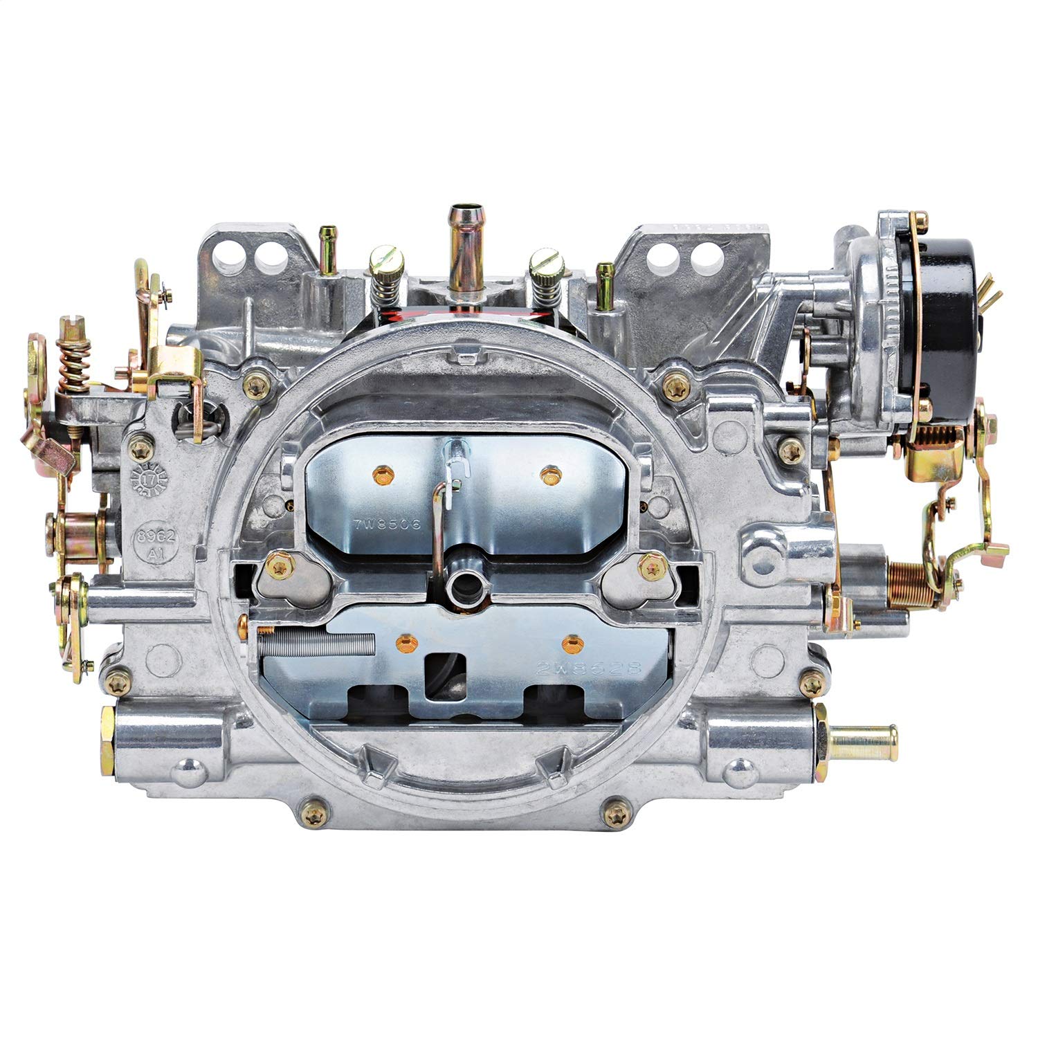 testEdelbrock 1906 AVS2 Carburetor 650 CFM With Electric Choke, Satin Finish