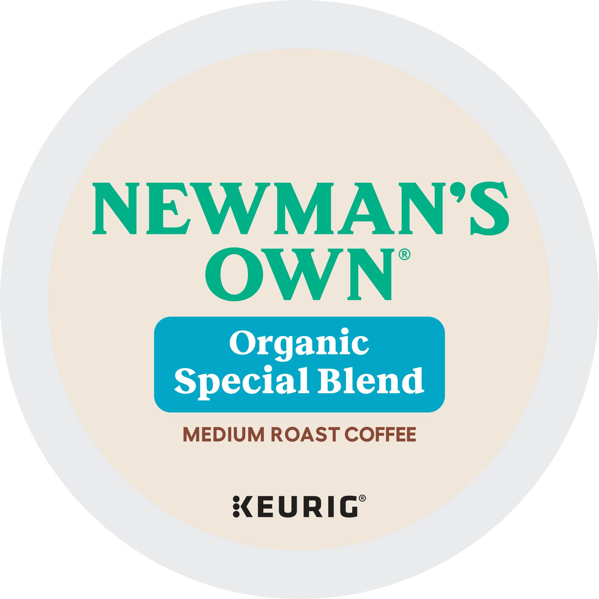 testNewman's Own Organics Special Blend Keurig Single-Serve K-Cup Pods, Medium Roast Coffee, 96 Count